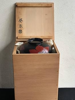 茶道具『真塗 縁高 5段＋蓋』塗師 北村葵春 弁当箱 菓子器 共箱 7229 茶道具『真塗 縁高 5段＋蓋』塗師 北村葵春 弁当箱 菓子器 共箱